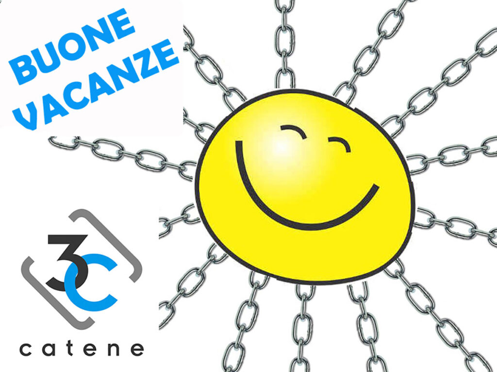 3C Catene - Chiusura azienda per vacanze estive 9 3C Catene - 3C CATENE buonevacanze news